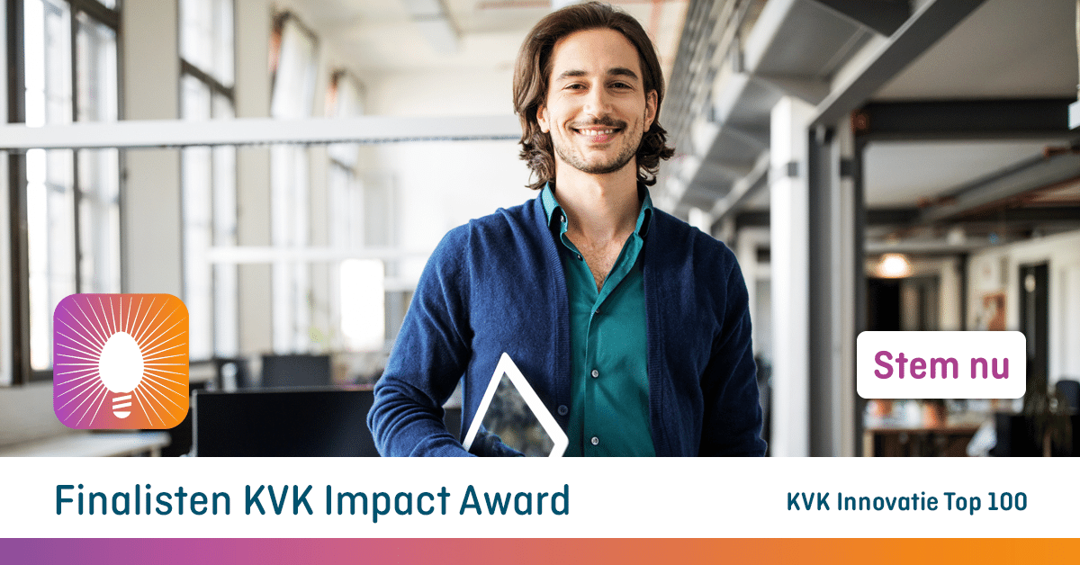 Stem nu op 1 van de 5 finalisten van de KVK Impact Award