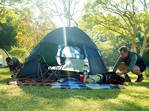 7 handy camping tricks