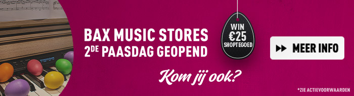 Bax music Stores 2e Paasdag geopend