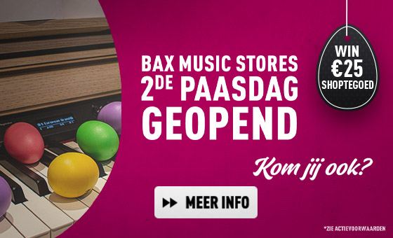 Bax music Stores 2e Paasdag geopend