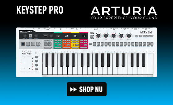  Arturia KeyStep Pro MIDI keyboard en sequencer 