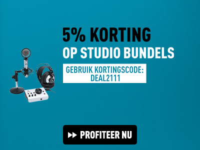 5% korting op studio bundels