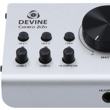 Devine's eerste audio interface: de 2i2o