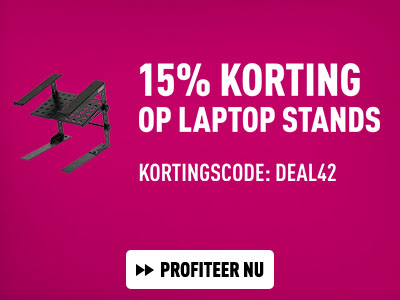 15% korting op Laptop stands