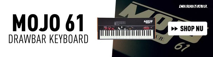 Crumar MOJO 61 drawbar keyboard