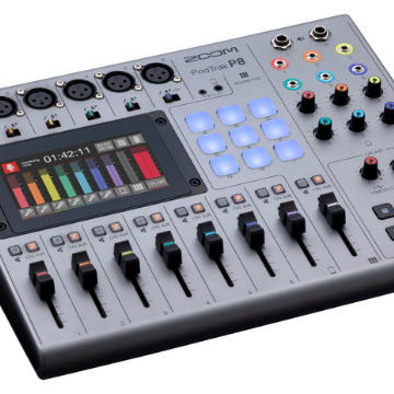 Zoom PodTrak P8 - de mixer voor Podcasters