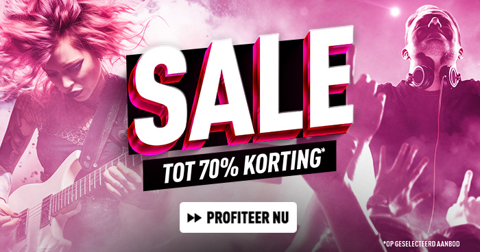 Sale tot 70% korting