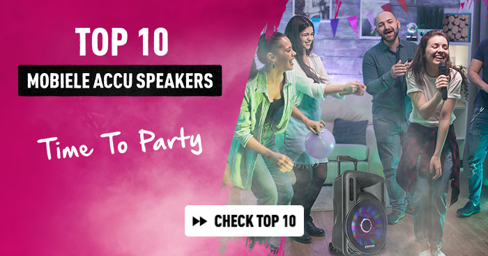 Top 10 Mobiele accu-speakers