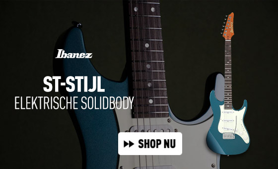 Ibanez AZ2203N Prestige Antique Turquoise elektrische gitaar met koffer