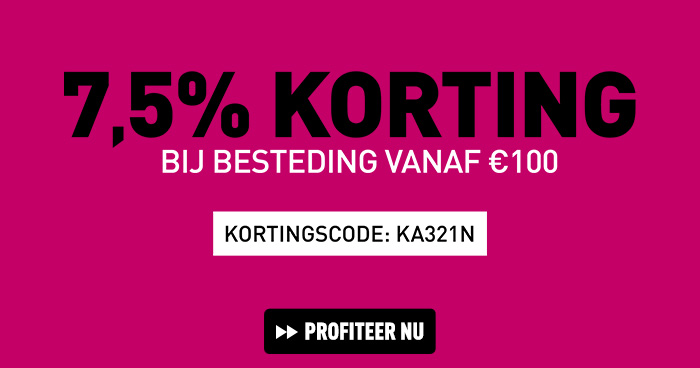 7,5% korting