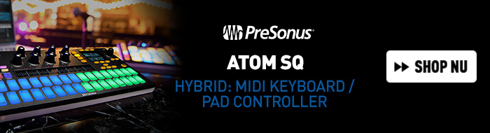 Presonus Atom SQ hybrid MIDI keyboard en pad controller