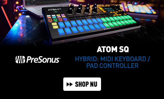 Presonus Atom SQ hybrid MIDI keyboard en pad controller