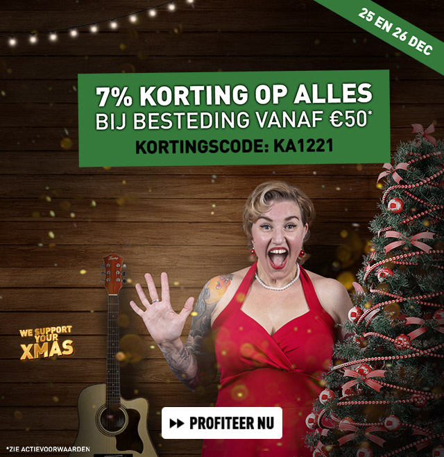 7% korting