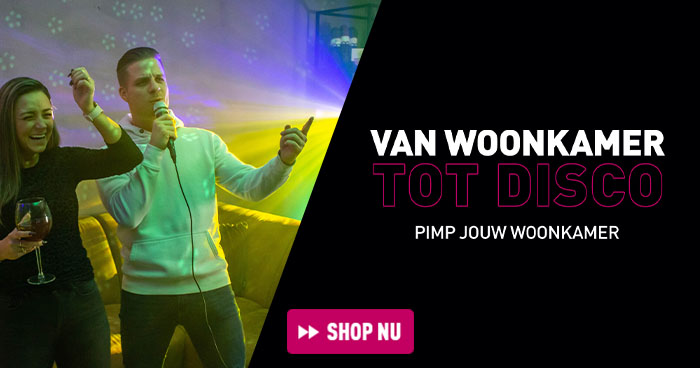 Van woonkamer tot disco