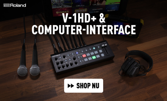 Roland V-1HD+ met computer-interface