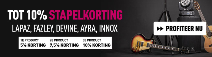 Tot 10% stapelkorting