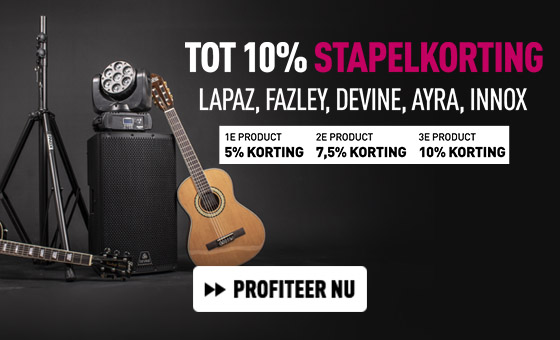 Tot 10% stapelkorting