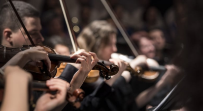 Orkest-muziek maken voor een pop-song