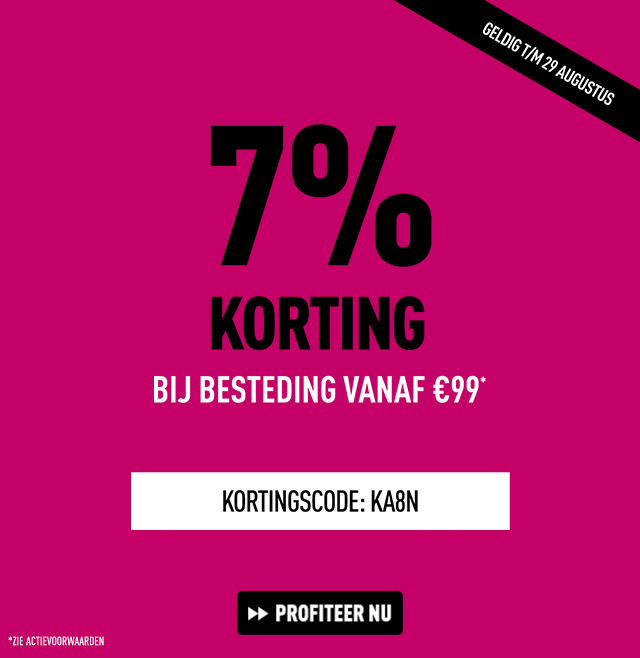 7% korting