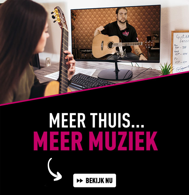 Meer thuis ... meer muziek!