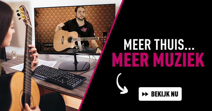 Meer thuis ... meer muziek!