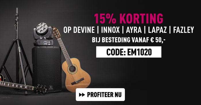 15% korting