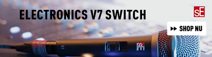 SE Electronics V7 Switch dynamische zangmicrofoon met schakelaar