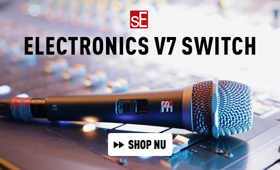 SE Electronics V7 Switch dynamische zangmicrofoon met schakelaar