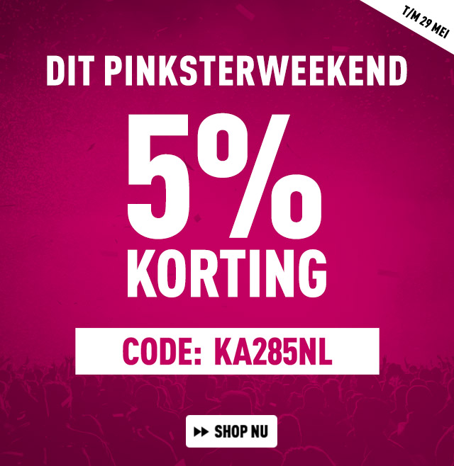 5% korting op één product naar keuze