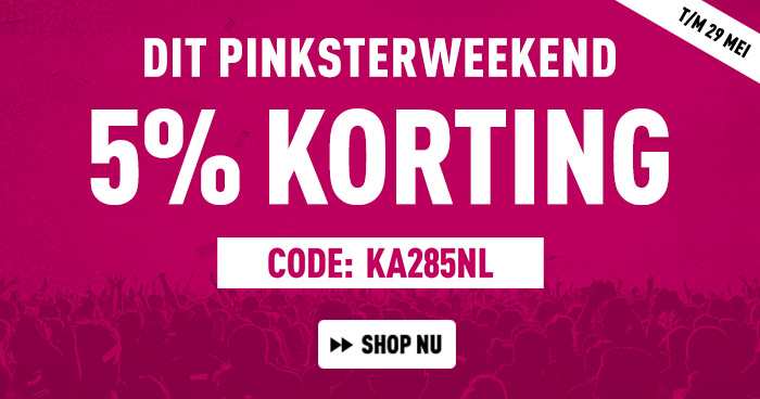 5% korting op één product naar keuze