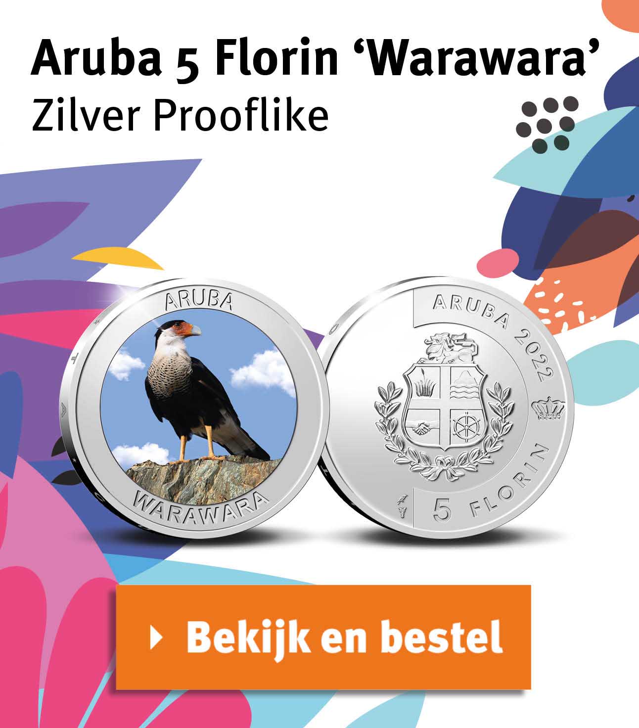 Bekijk en bestel: Aruba 5 Florin 2022