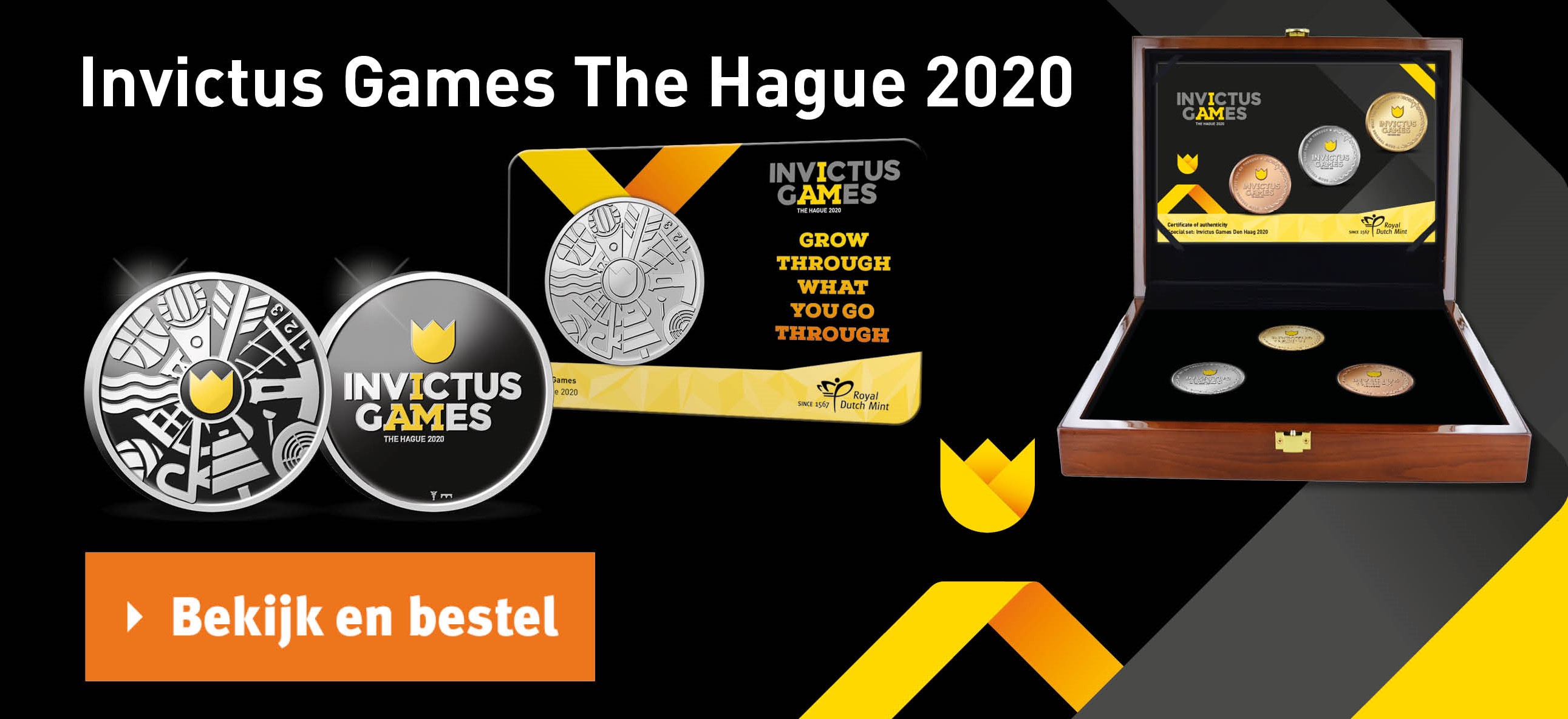 Bekijk en bestel: Invictus Games The Hague 2020 banner