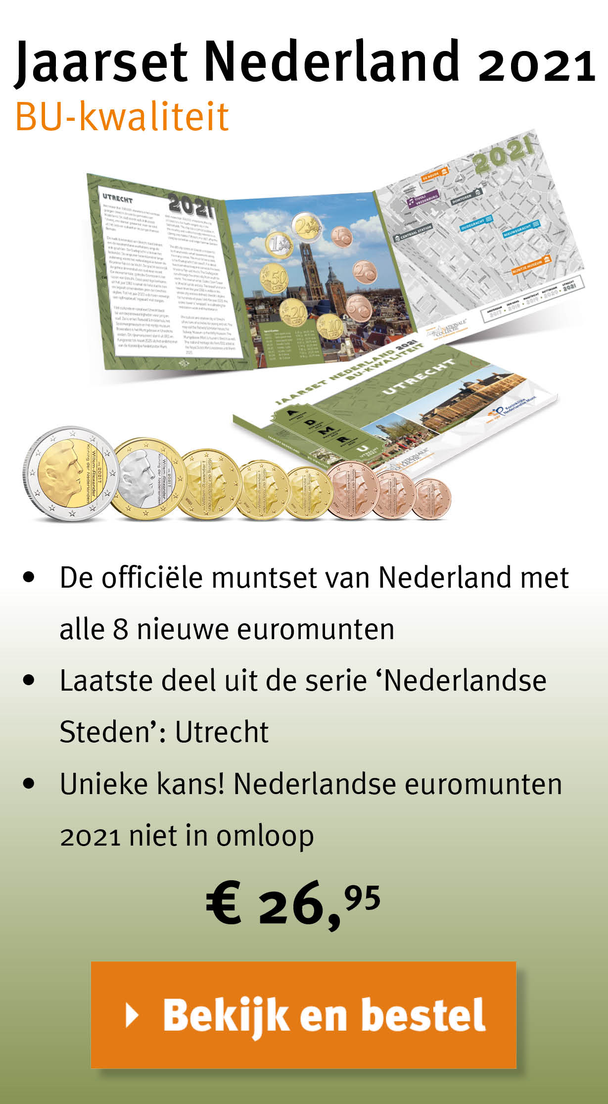 Bekijk en bestel: Jaarset Nederland 2021 BU-kwaliteit