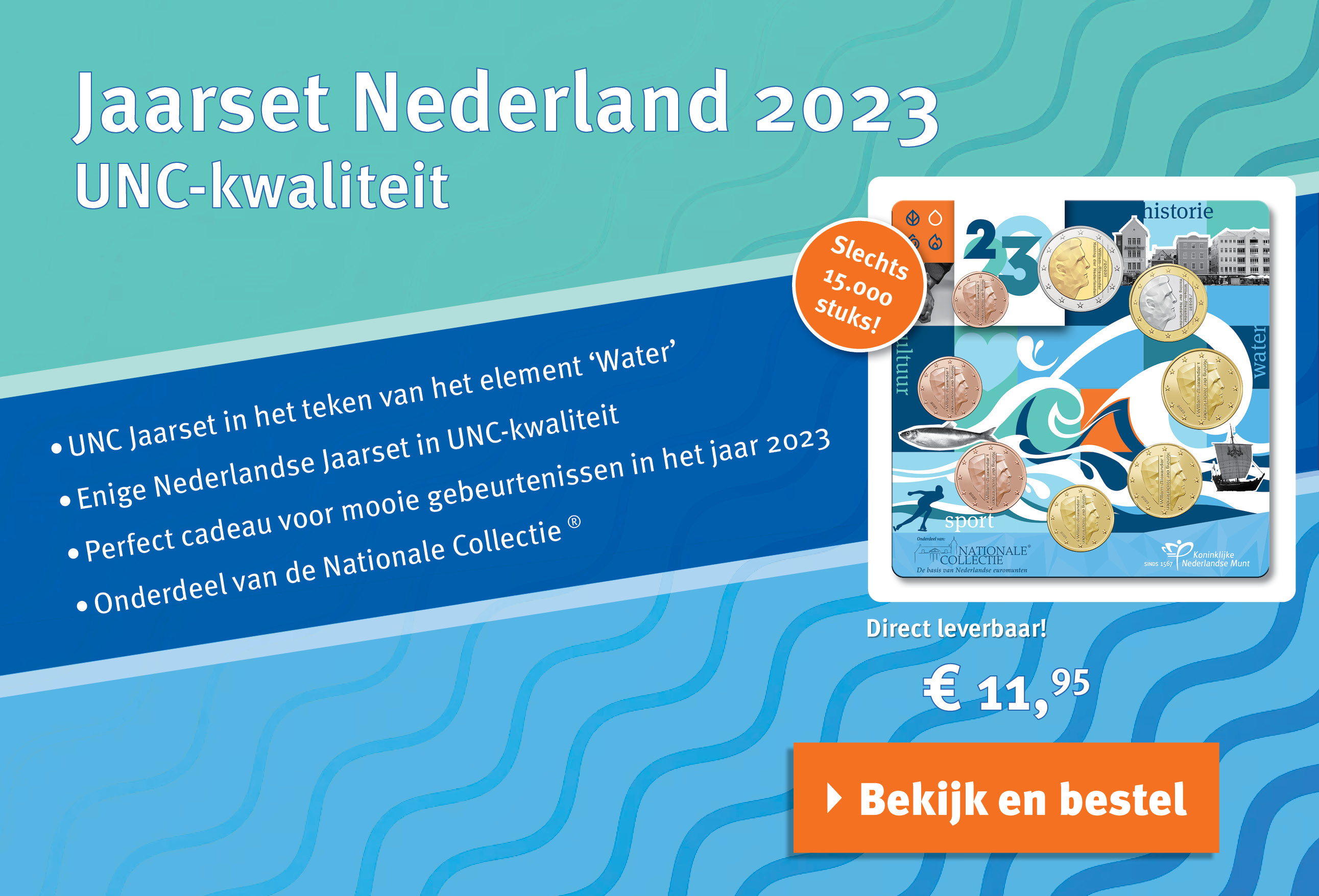 Bekijk en bestel: UNC Jaarset Nederlands 2023