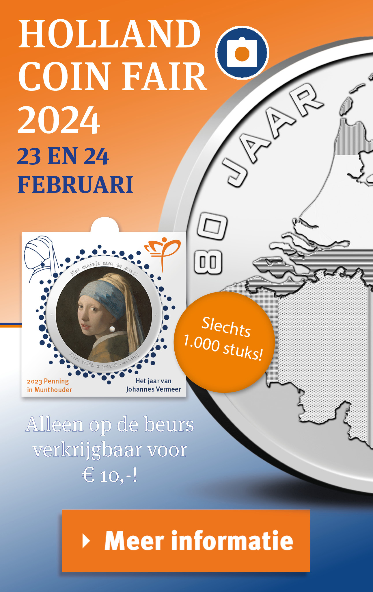 Noteer in uw agenda : Holland Coin Fair 2024