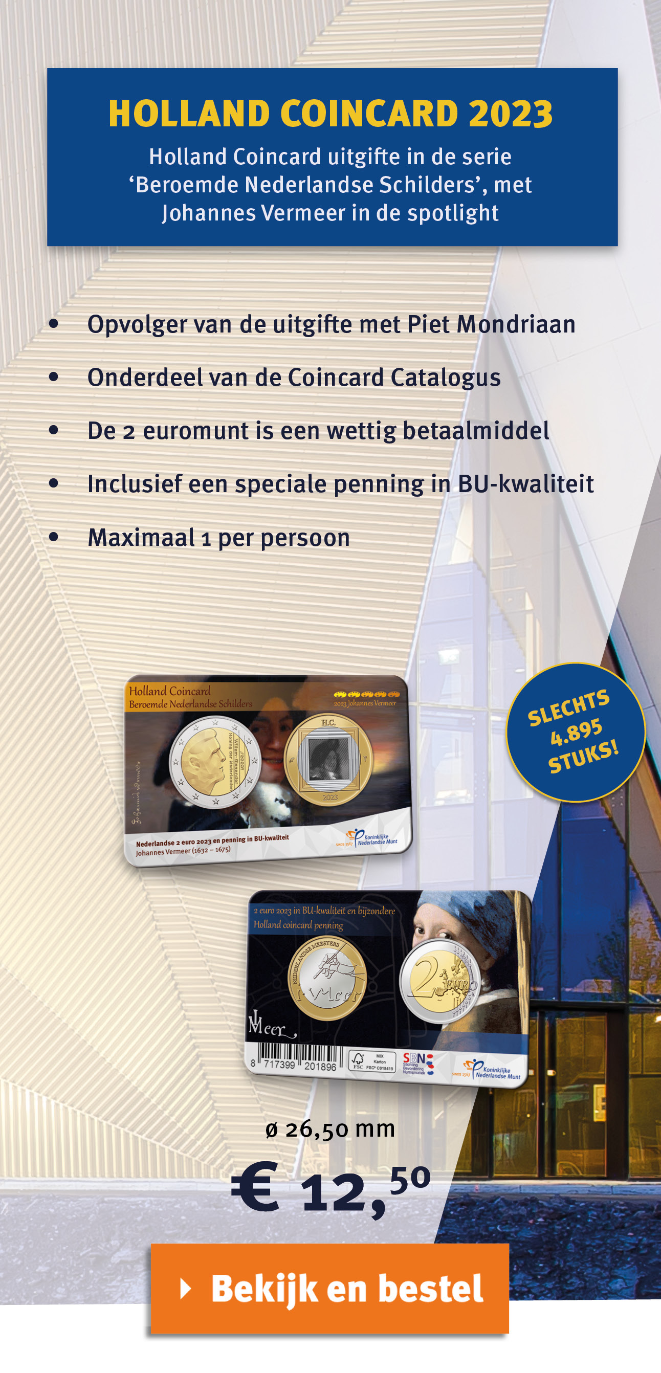 Bekijk en bestel: Holland Coincard 2023 