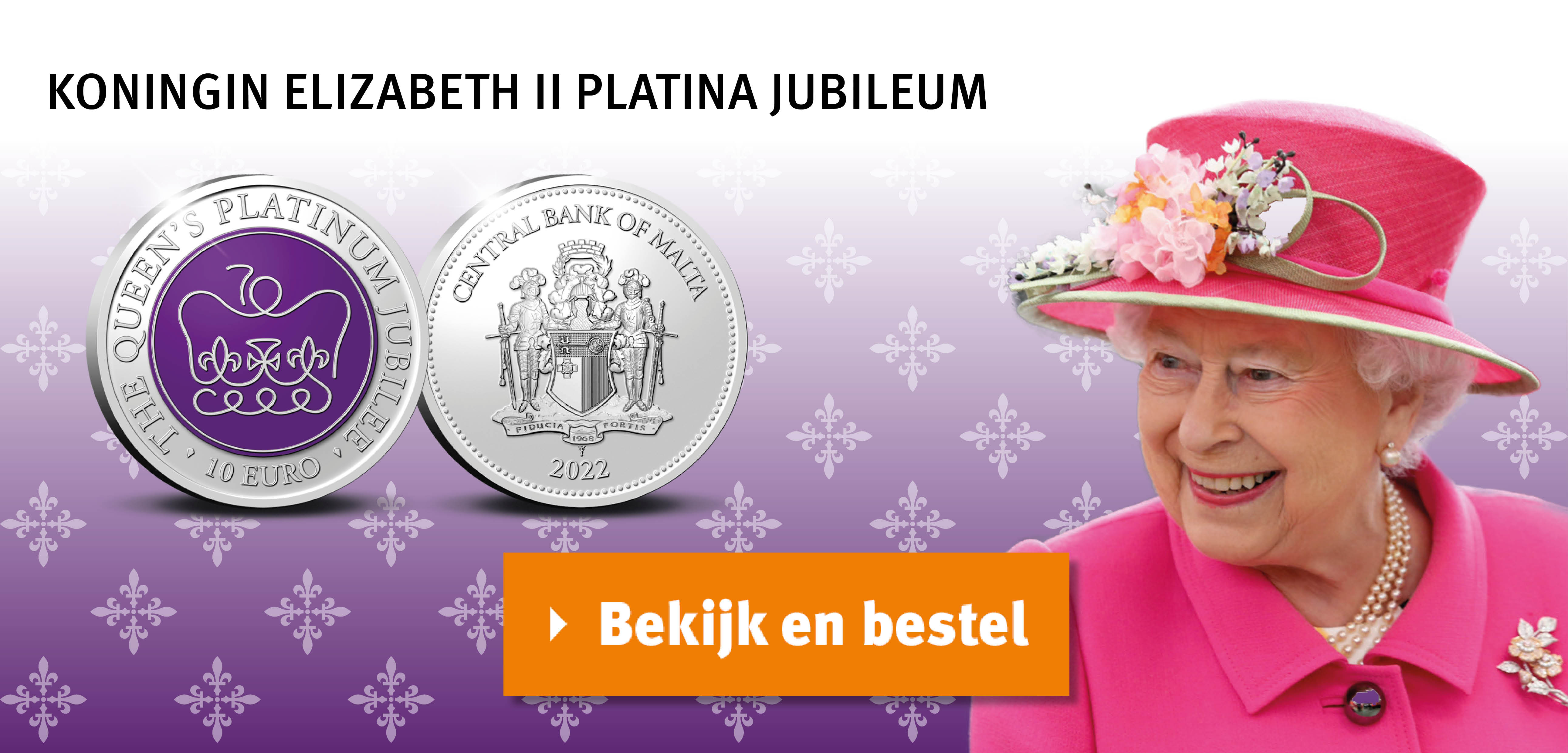 Bekijk en bestel: Koningin Elizabeth II Platina Jubileum