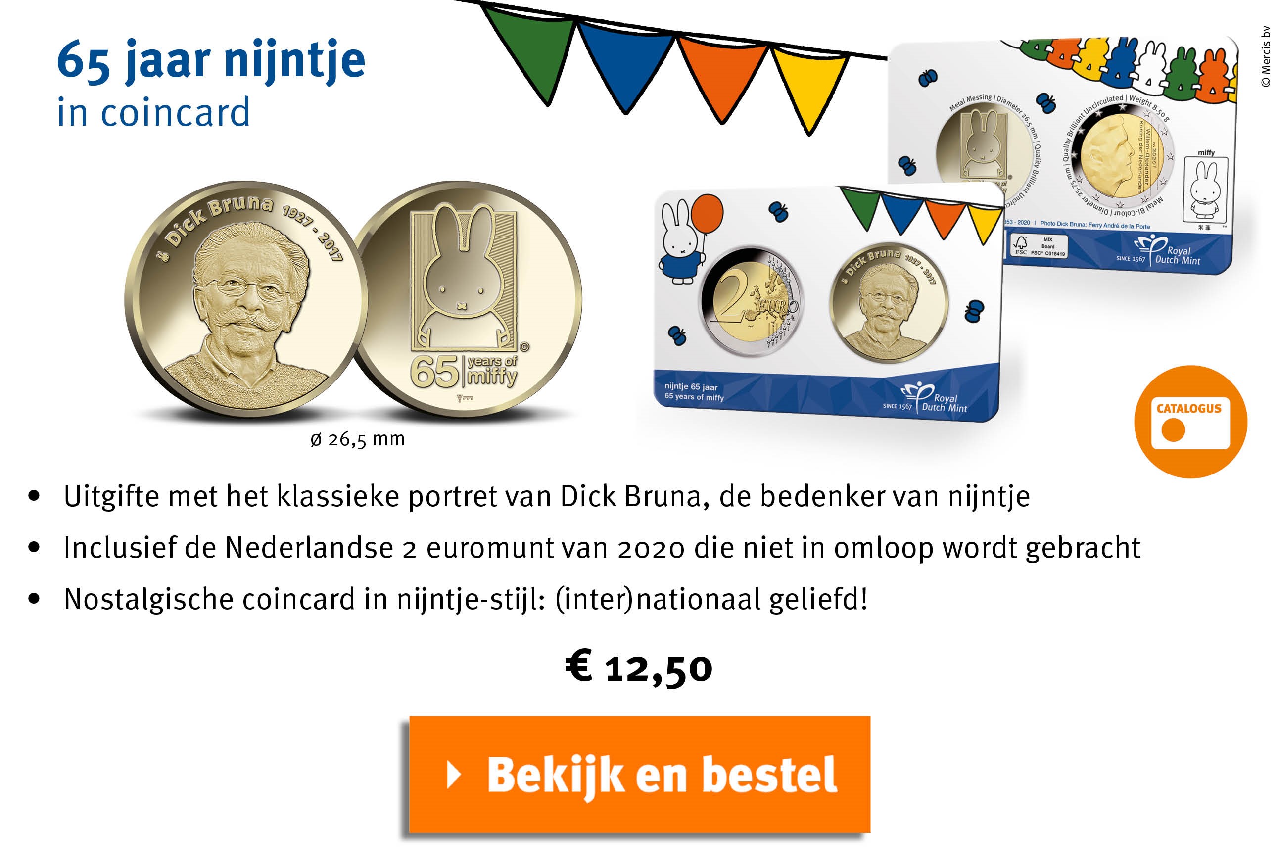 Bekijk en bestel: 65 jaar nijntje in coincard