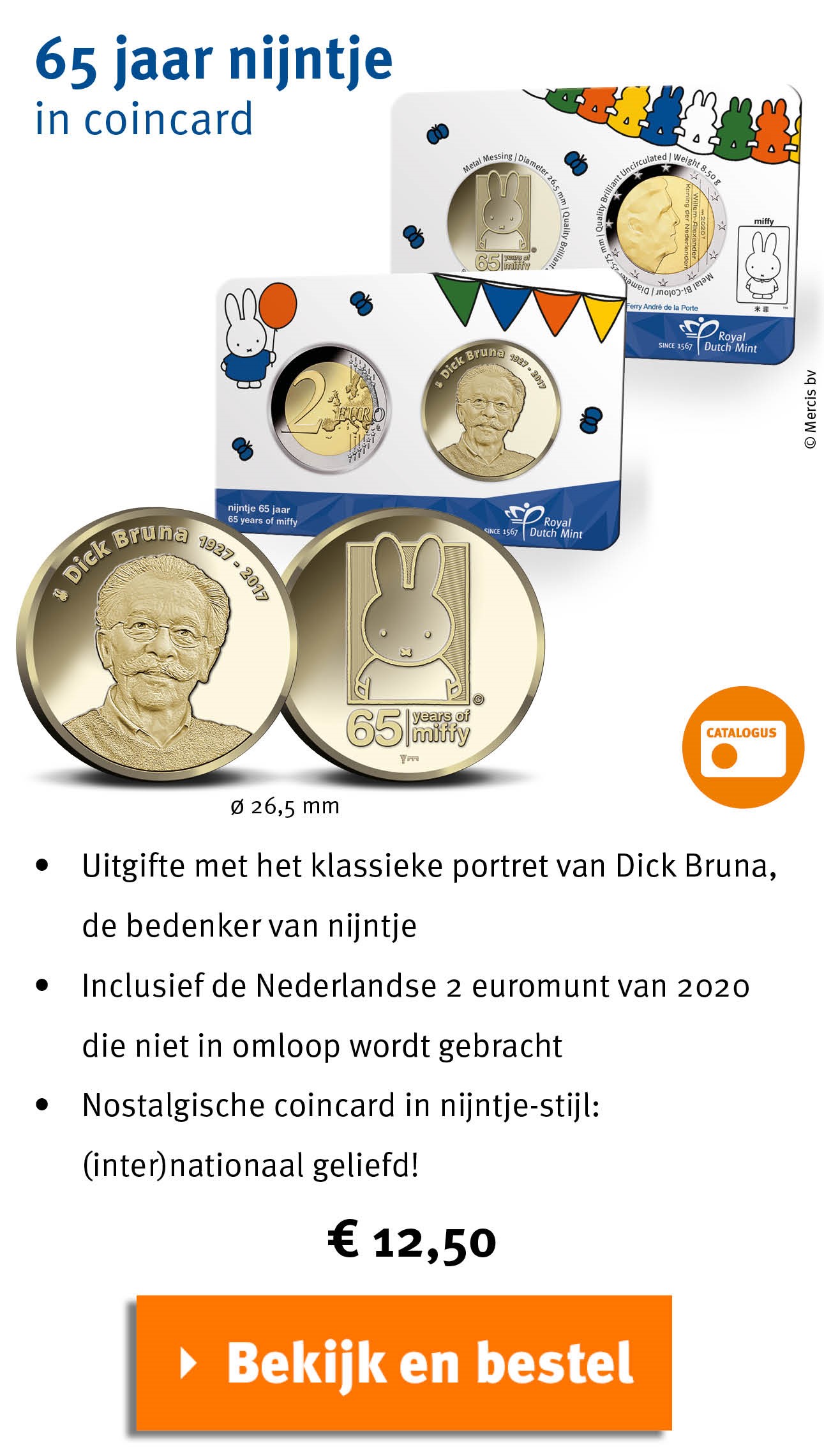 Bekijk en bestel: 65 jaar nijntje in coincard