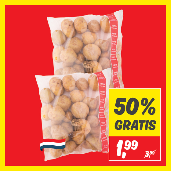 Hollandse kruimige aardappelen