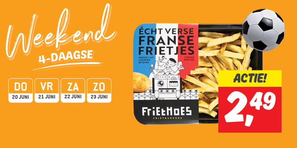 Friethoes echt verse franse frietjes