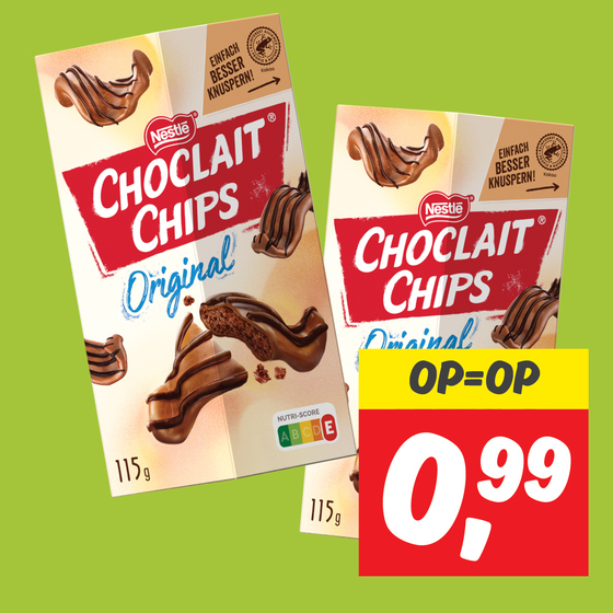 Nestlé choclait chips