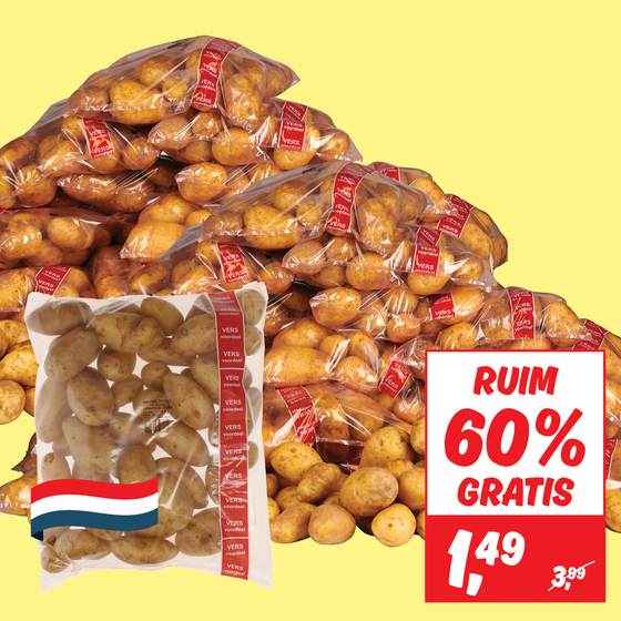 Hollandse kruimige aardappelen