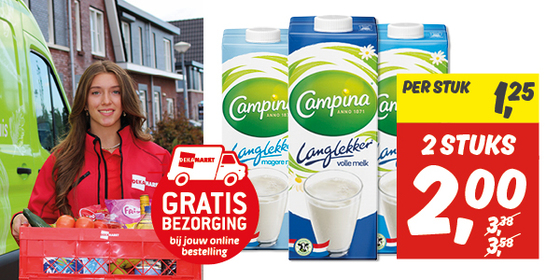 Gratis bezorging