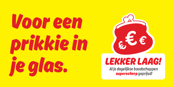 Voor een prikkie in je glas. 