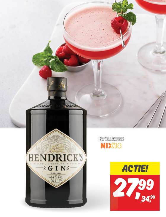 Hendrick's gin