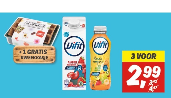 Vifit met gratis kweekkasje