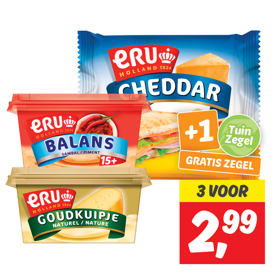 Eru smeerkaas of cheddar