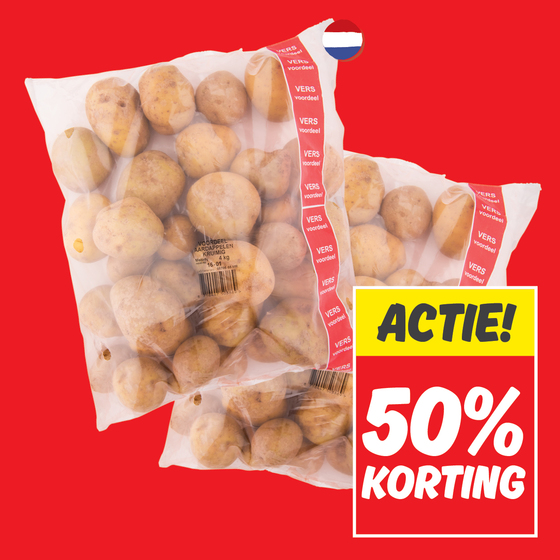 Hollandse kruimige aardappelen