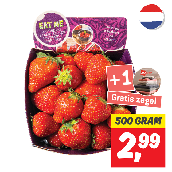 Eat me aardbeien